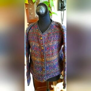 Vintage ALPS Mohair Blend Sweater. Made In USA